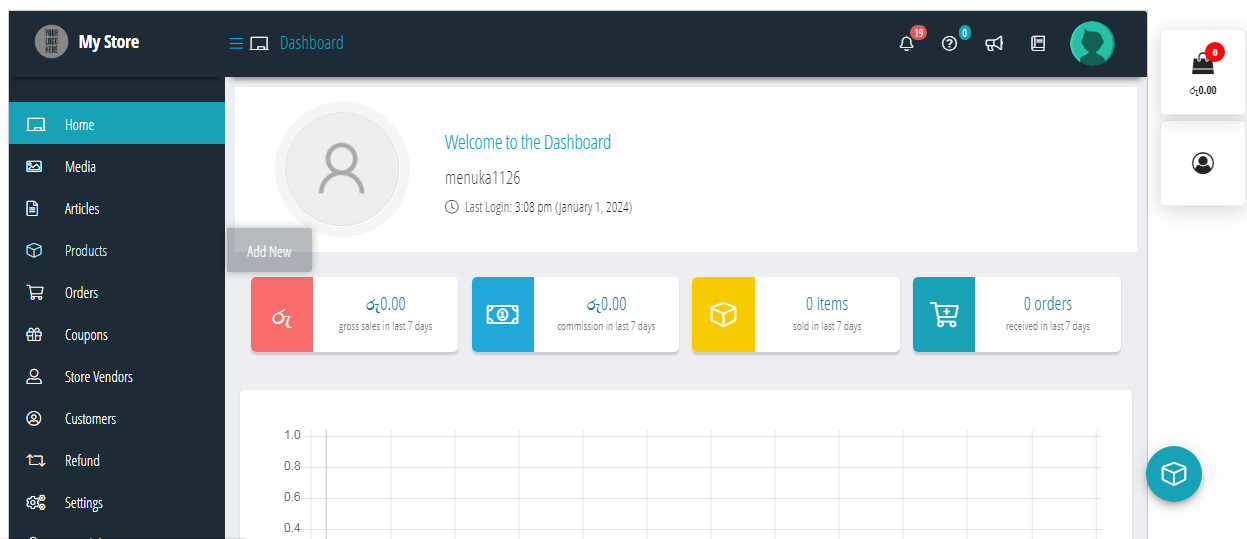 Multi-purpose Multi Vendor modern eCommerce Web + Free Hosting + Free sub Domain