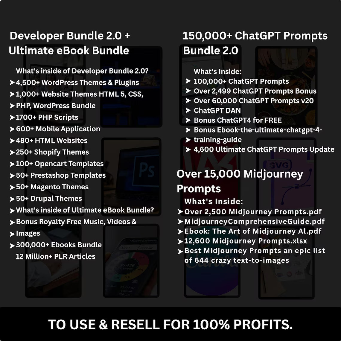 100 Million Digital Product Ideas + MRR/PLR Rights – Your Path to Success!