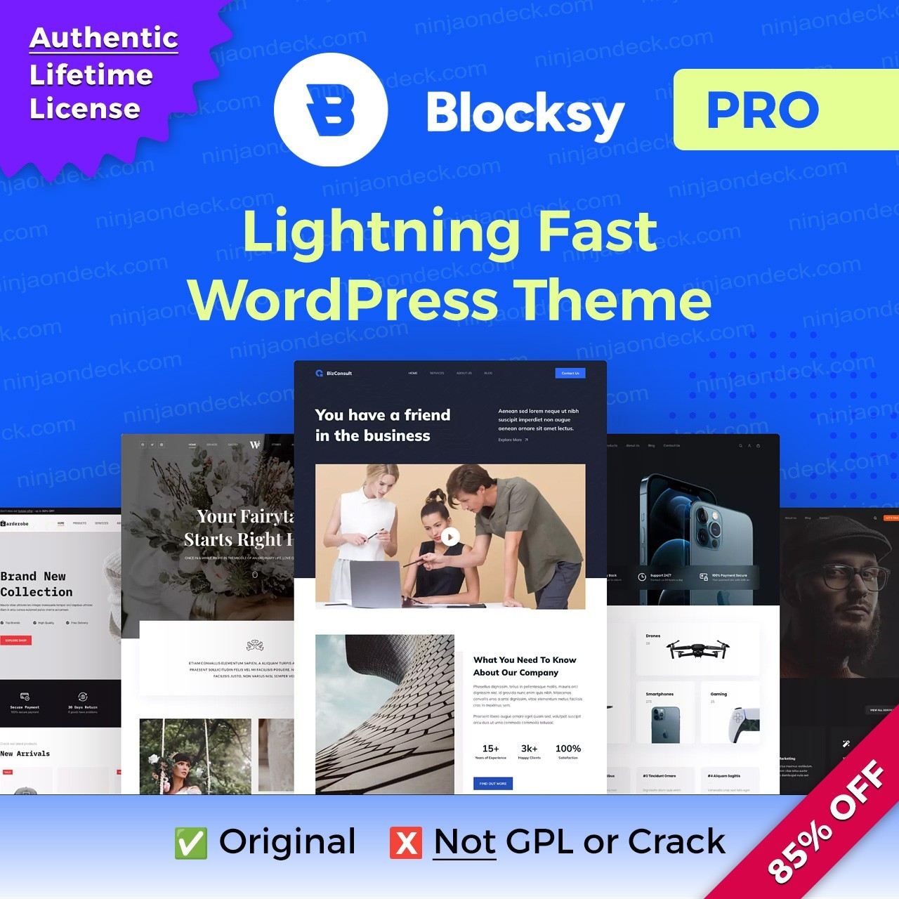 🥷 Blocksy Pro Official License ‒ Lifetime / 1-Year