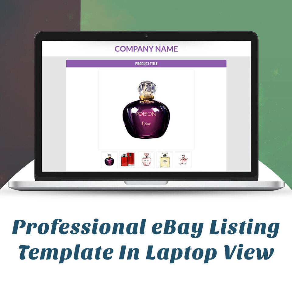 New eBay Mobile Responsive Template Auction Listing Professional HTTPS 2025