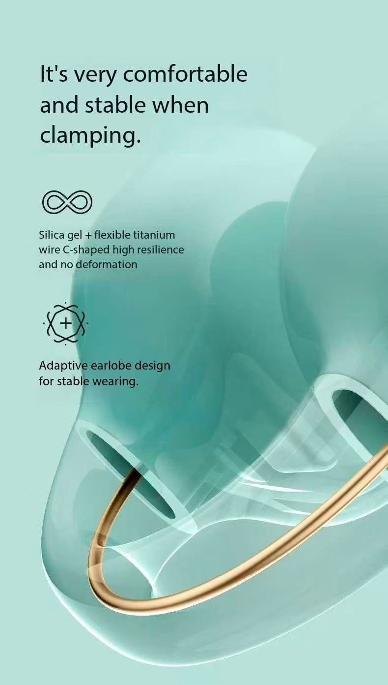 SHEYIN/X2 Bluetooth Earphones Clip-On Sports Anti-Drop Long Battery Life