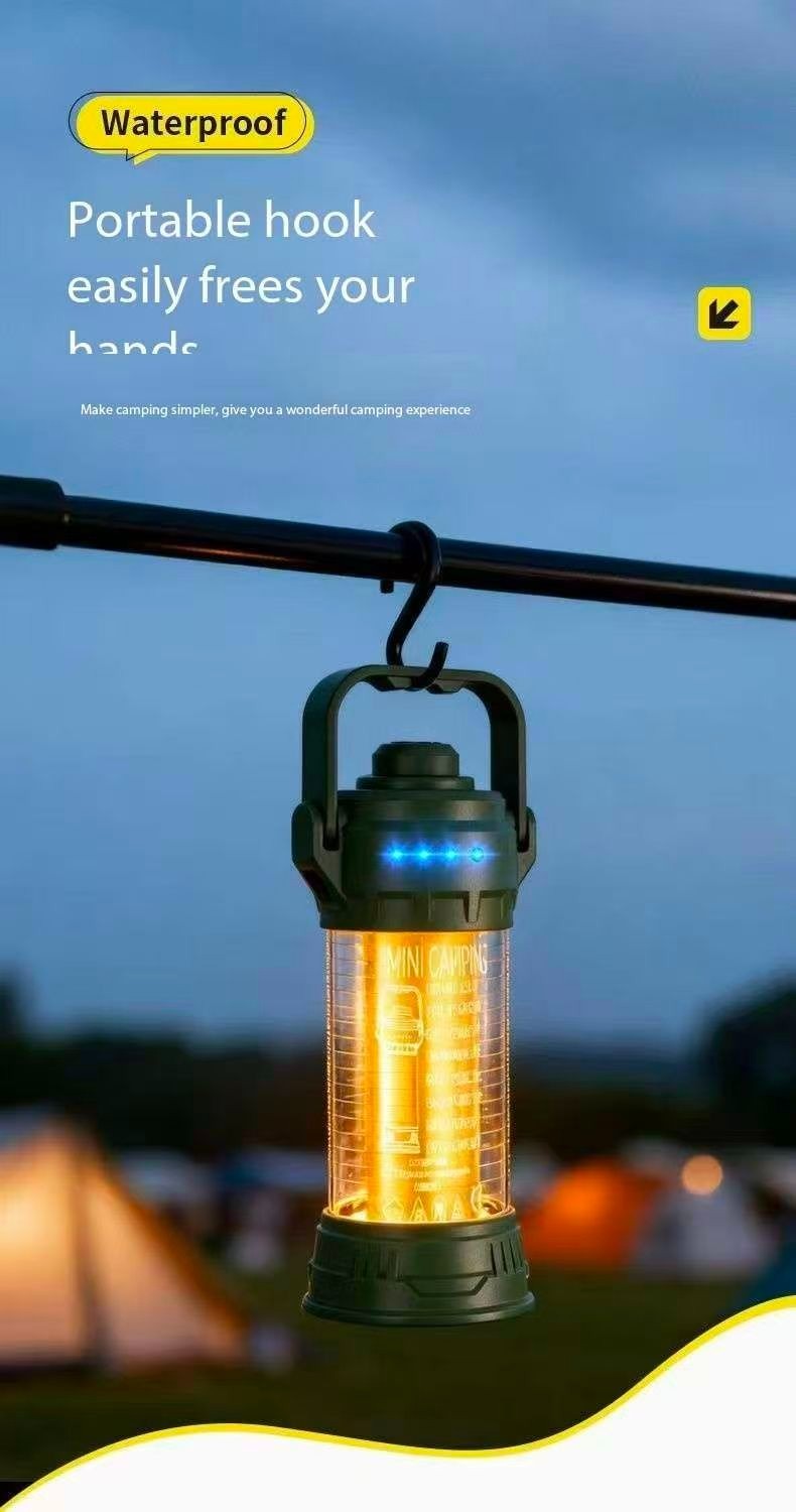 MUDISON Outdoor Firefly Light Long Battery Life LED Tent Camping Lamp