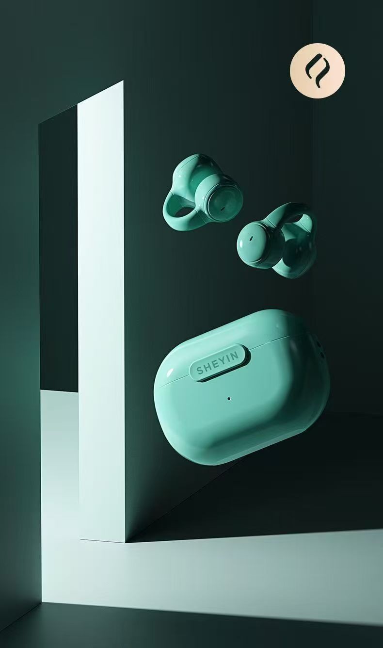 SHEYIN/X2 Bluetooth Earphones Clip-On Sports Anti-Drop Long Battery Life