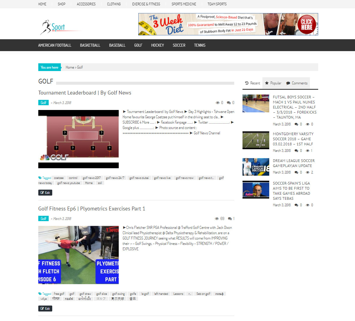 🥇 Top Daily Sports News Website Script – WordPress, Autopilot, Google Adsense