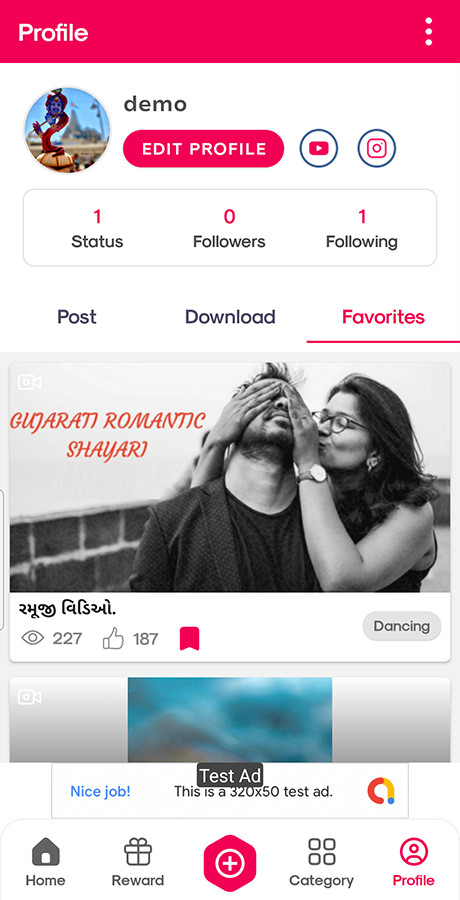 Android Status App + PHP Admin Panel | Video GIF Quotes Image Platform | AdMob
