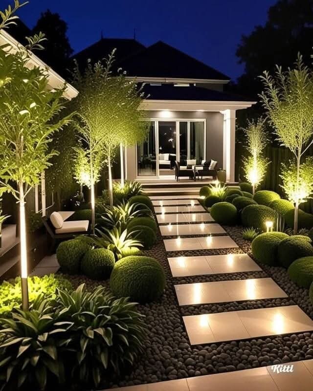 Garden and landscaping ideas, garden pathways, inviting and stylish, trending