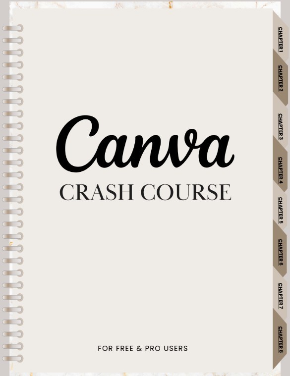 DIGITAL Canva Master Course Editable-Printable
