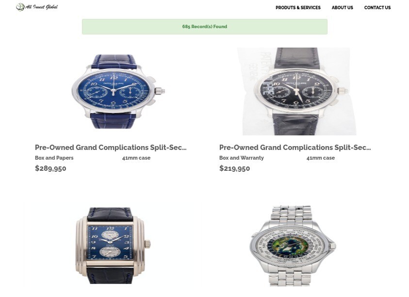Website Selling Businesses, Cars, Yachts, Jets, Art, Coins Watches & Properties