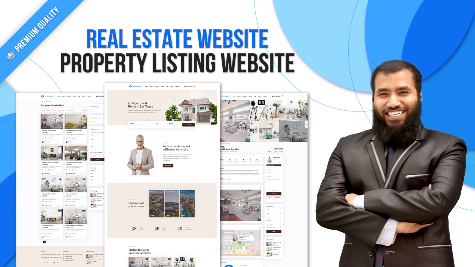 Real Estate Website, IDX/MLS System or Property Listing Website