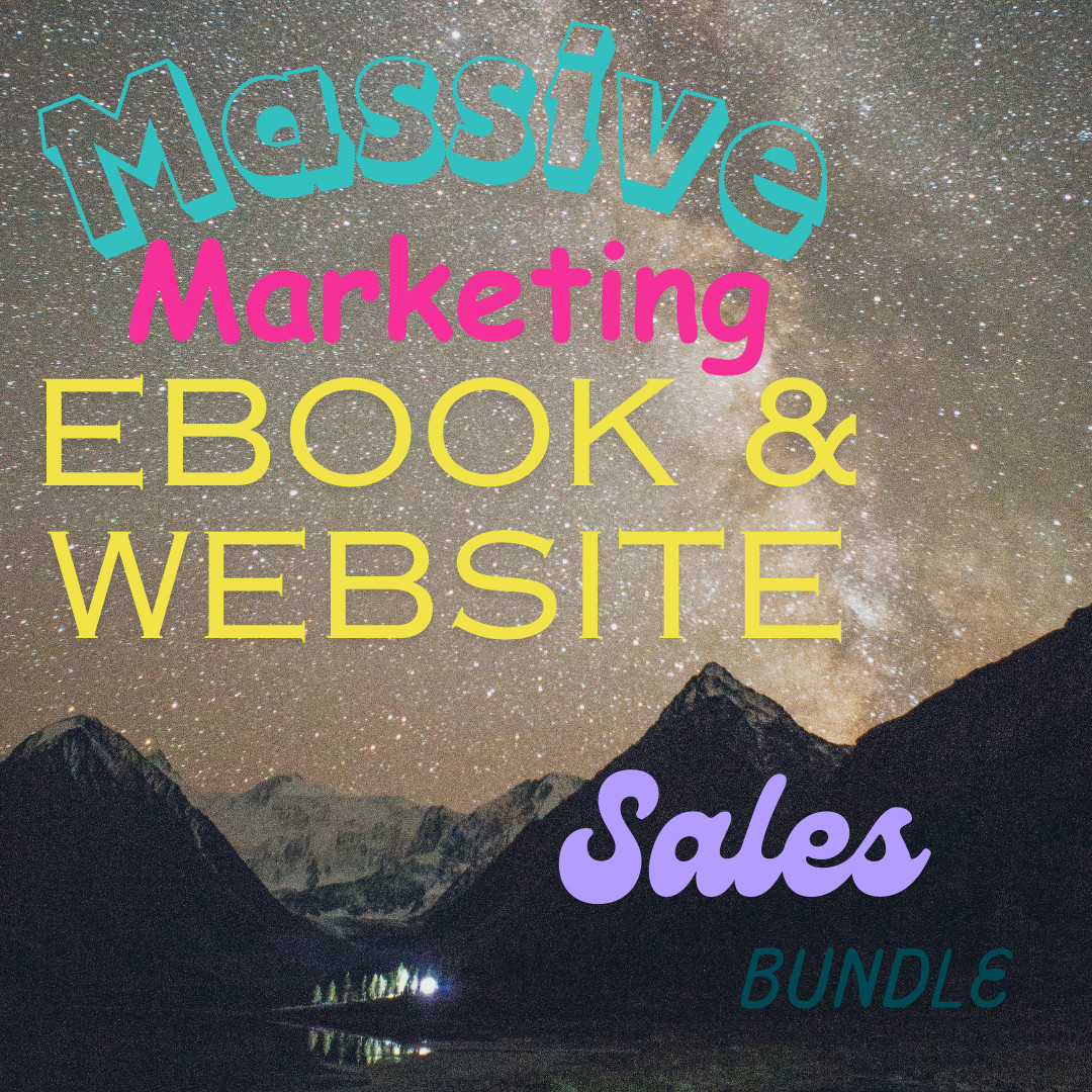 Marketing eBooks , Guides, Website Pages & Courses Bundle w/MRR License