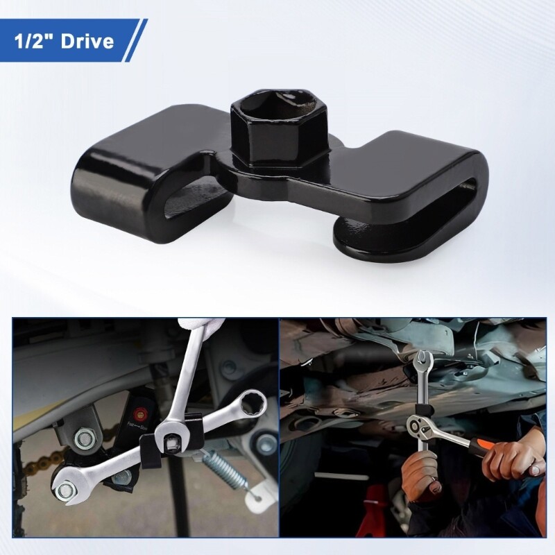 Torque Amplifiers Wrench Extension Adaptor Aluminum for Automotive Repair Tasks