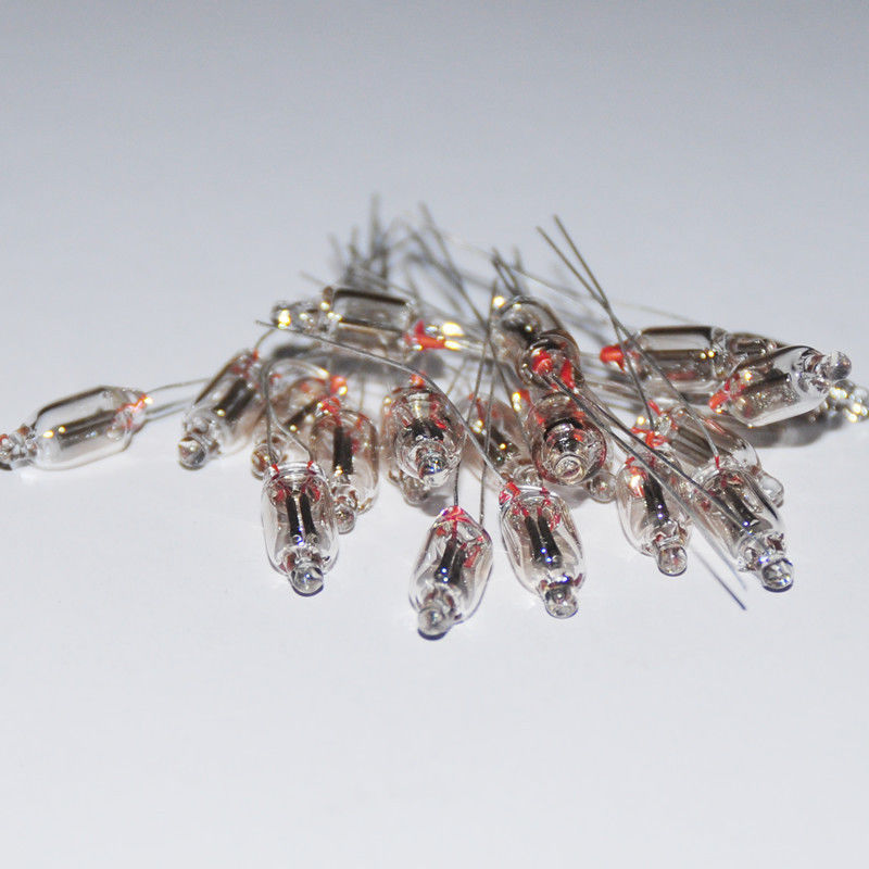 20pcs Red Neon Indicator Sign Bulb 4*10mm Lamp Red Neon Light #M4412 QL