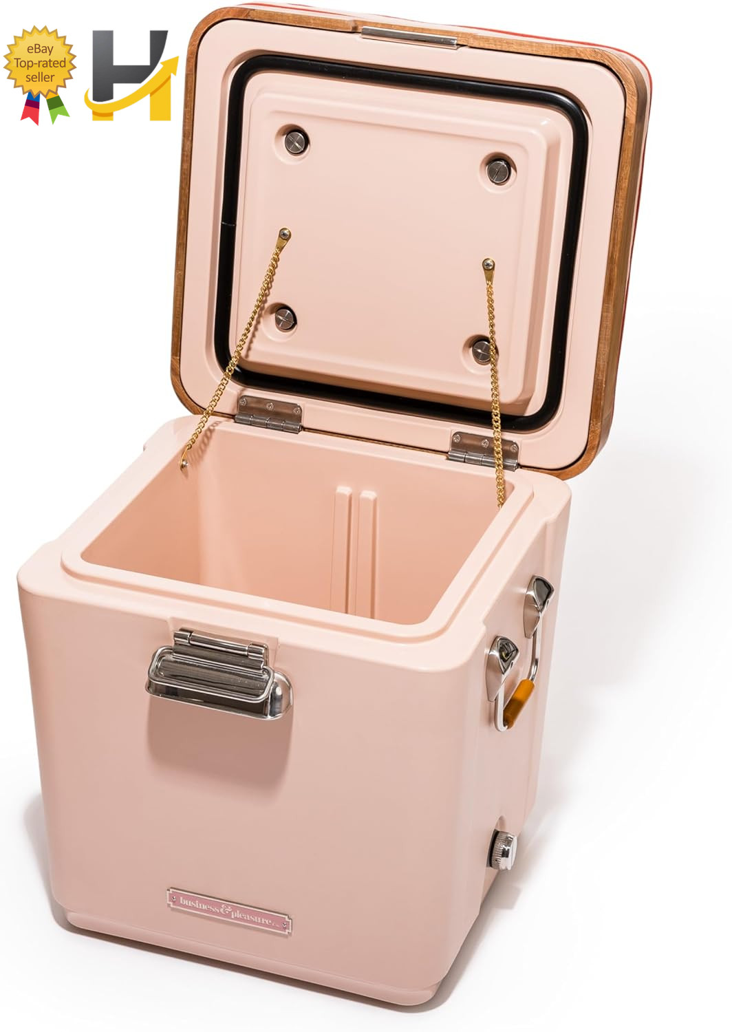 Business & Pleasure 35 Quart The Hemingway Cooler – Dusty Pink