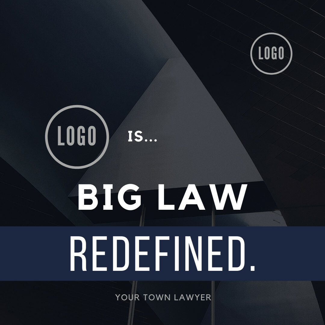 50 Editable Instagram Canva Post Pack Pre-Written for Attorneys | Law Firms