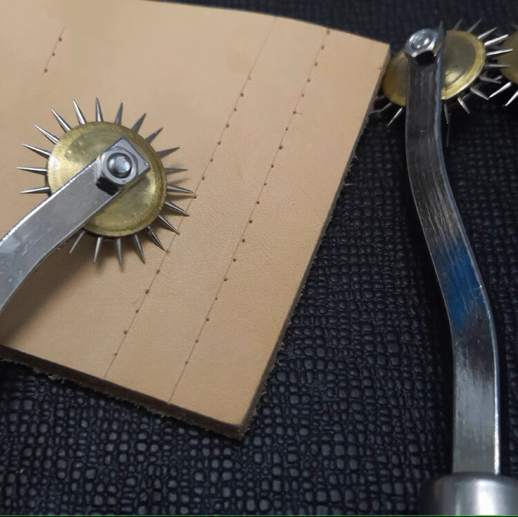 4mm Overstitch Wheel Leather Stitch Spacing Paper Perforating DIY Tool #M030 QL