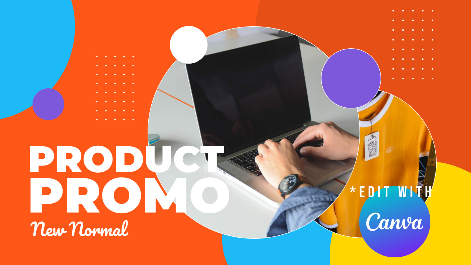 Horizontal Video Canva Template – Big Sale