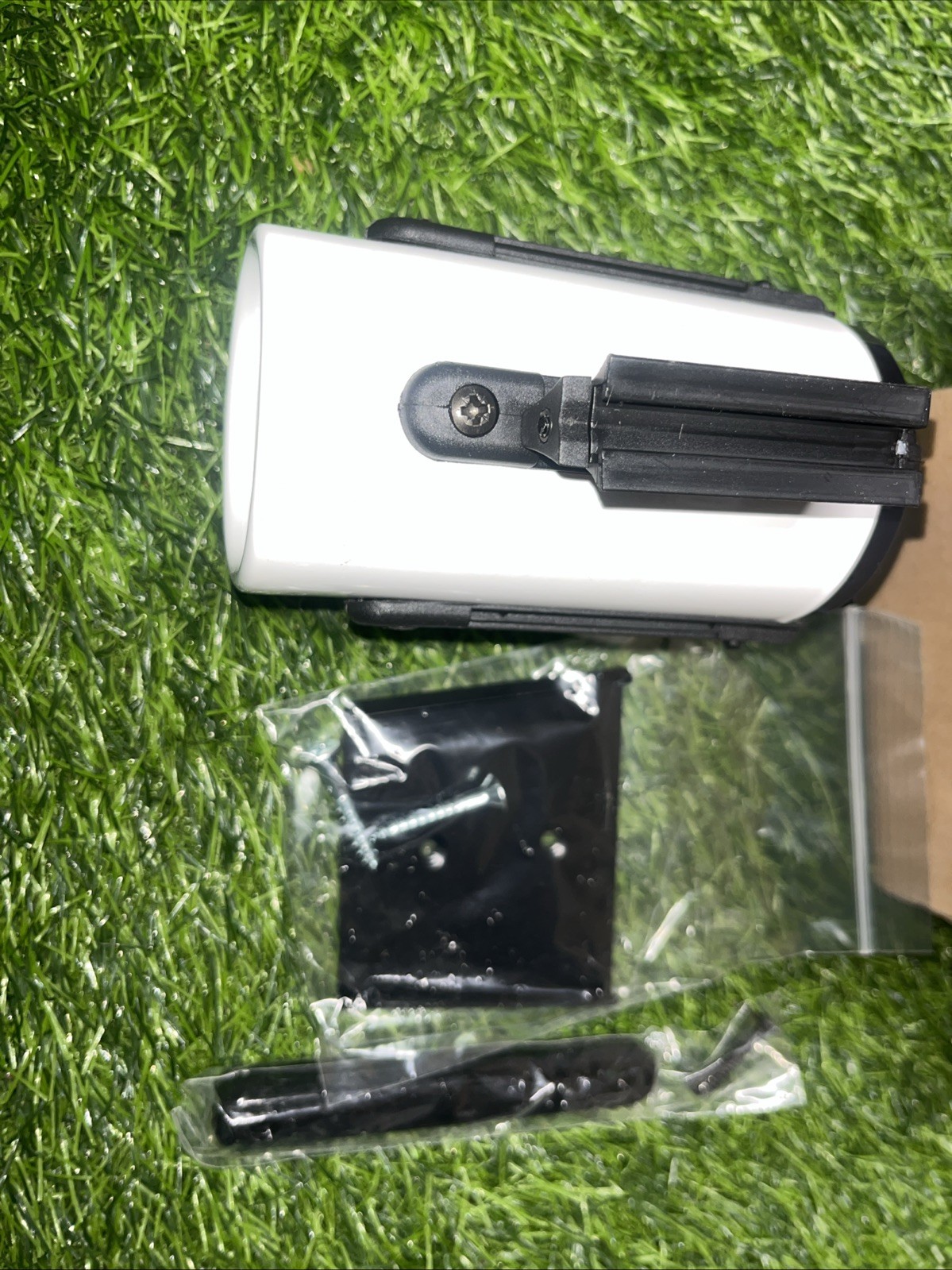 Tensabarrier Retractable Belt Barrier Fluorescent Green Belt, White Wall Mount.