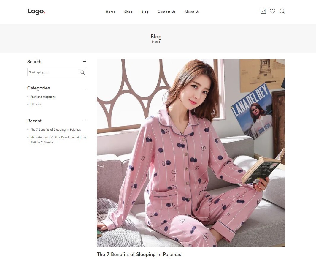 Dropshipping Website Business Affiliate, Free Hosting + Products, Fashion Pajama