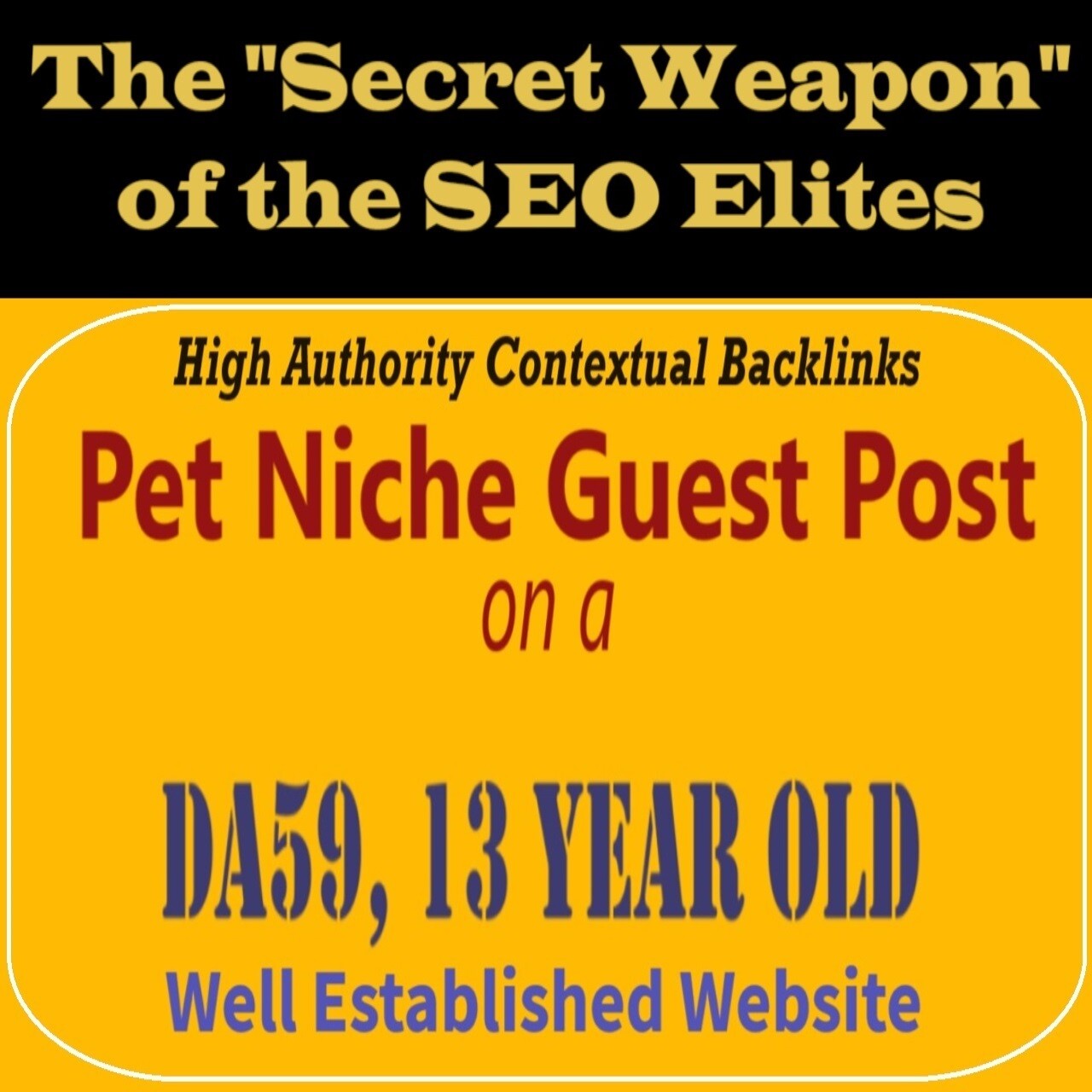 Premium SEO Guest Post on my DA50+ Pet Blog with Dofollow backlink
