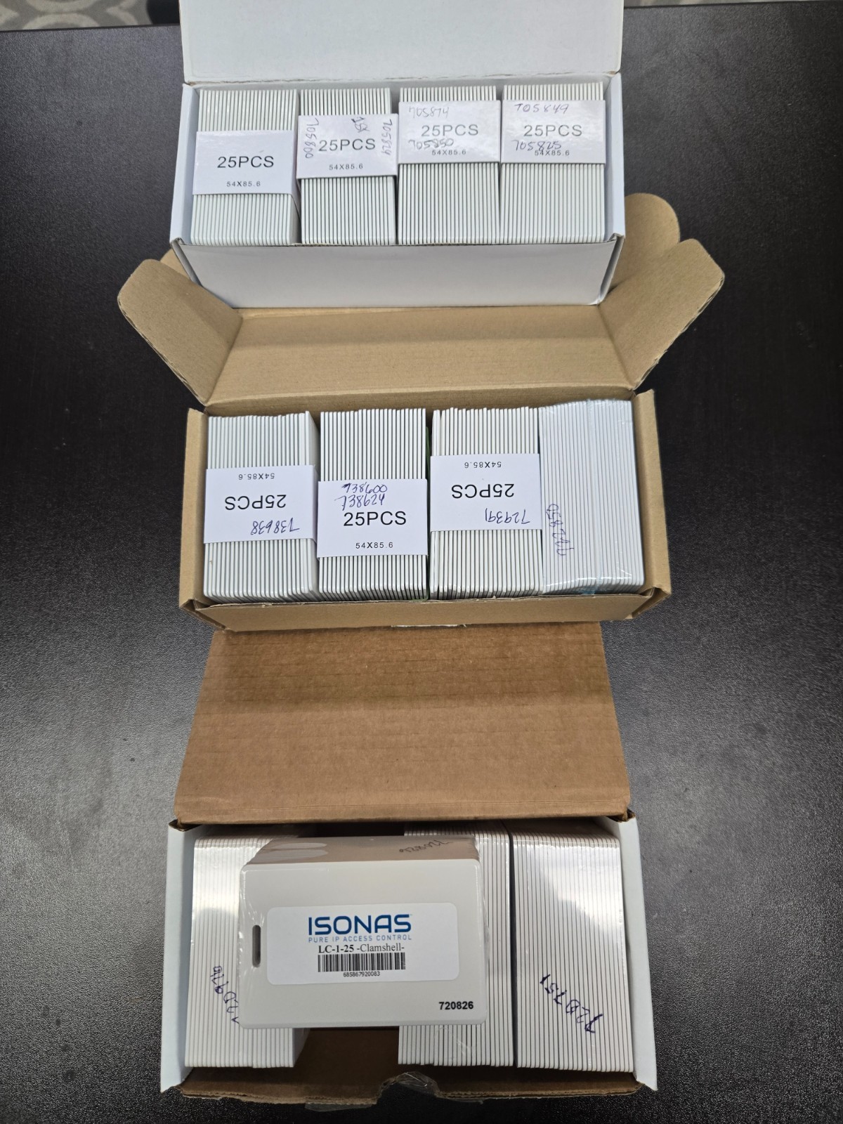 NEW Isonas Pure IP Proximity Clamshell Cards LC-1-25 (25 cards per pack)