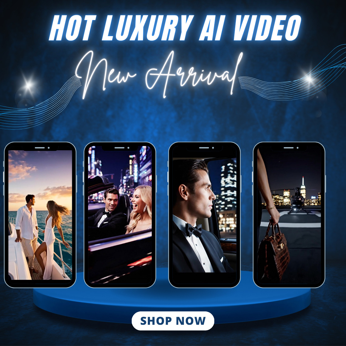 luxury ai video lifestyle 4k Video reels instagram tiktok for viral content PDF