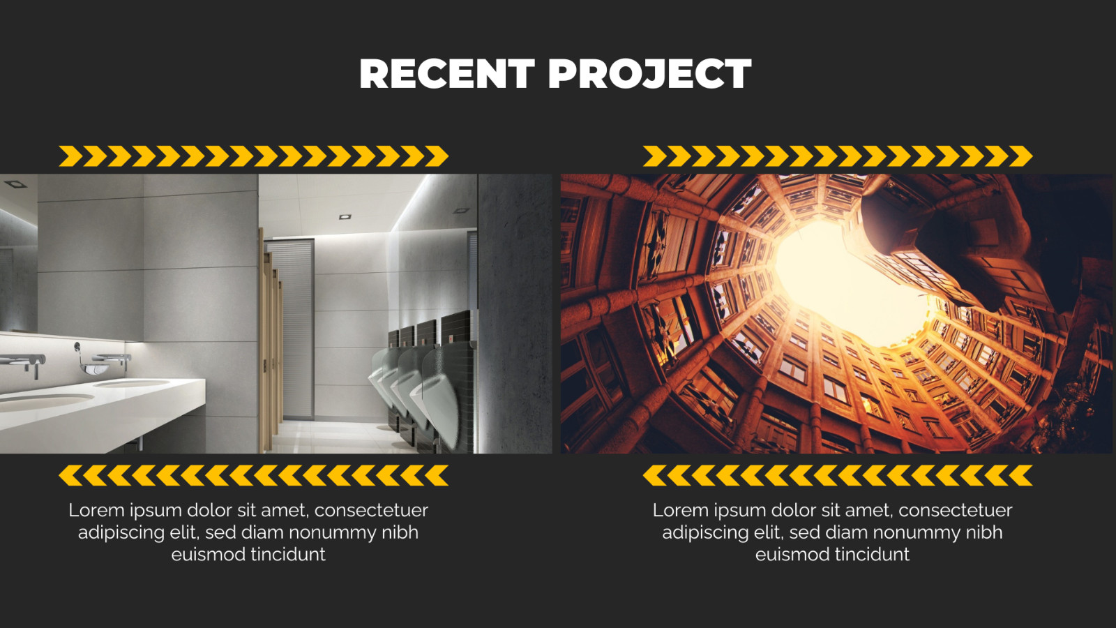 Horizontal Video Canva Template – Architech promo video