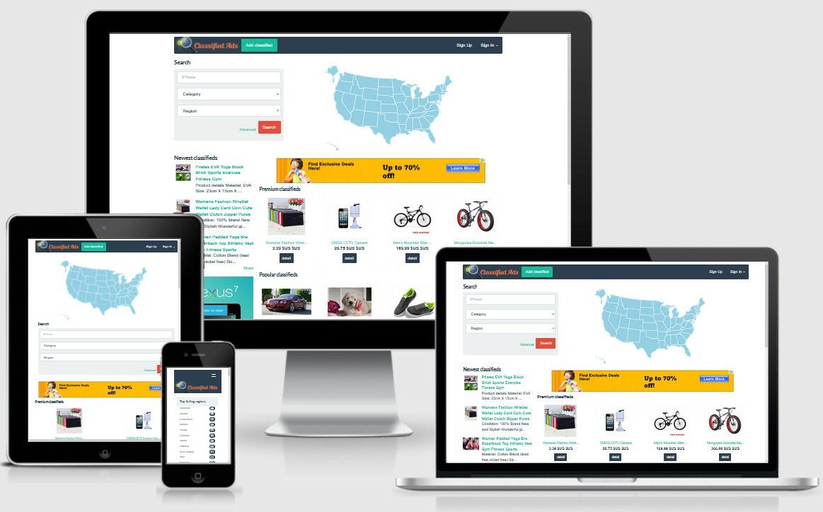Local Classified Website (Map Theme) Free Install + Free Hosting