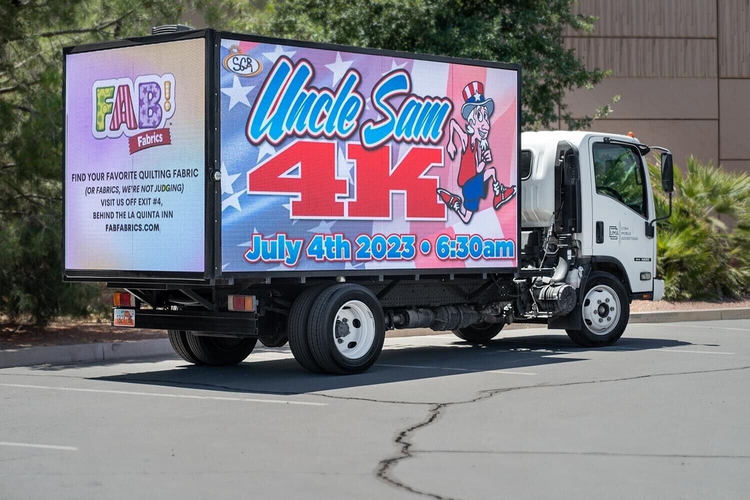 Digital Advertising Truck Led billboard Truck P5 All Weather Proof Turn Key