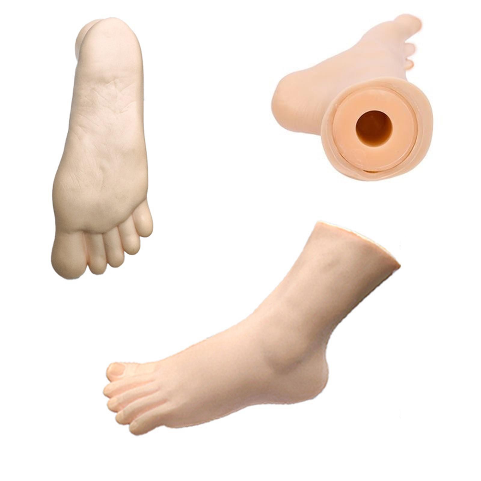 Female Foot Model Fake Foot Mannequin Left Versatile Sock Sandal Display Model
