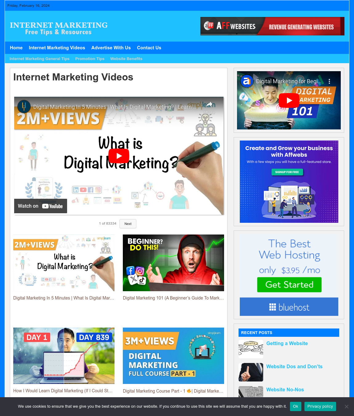 Internet Marketing Website Business For Sale: Ready-to-Launch Free Installation