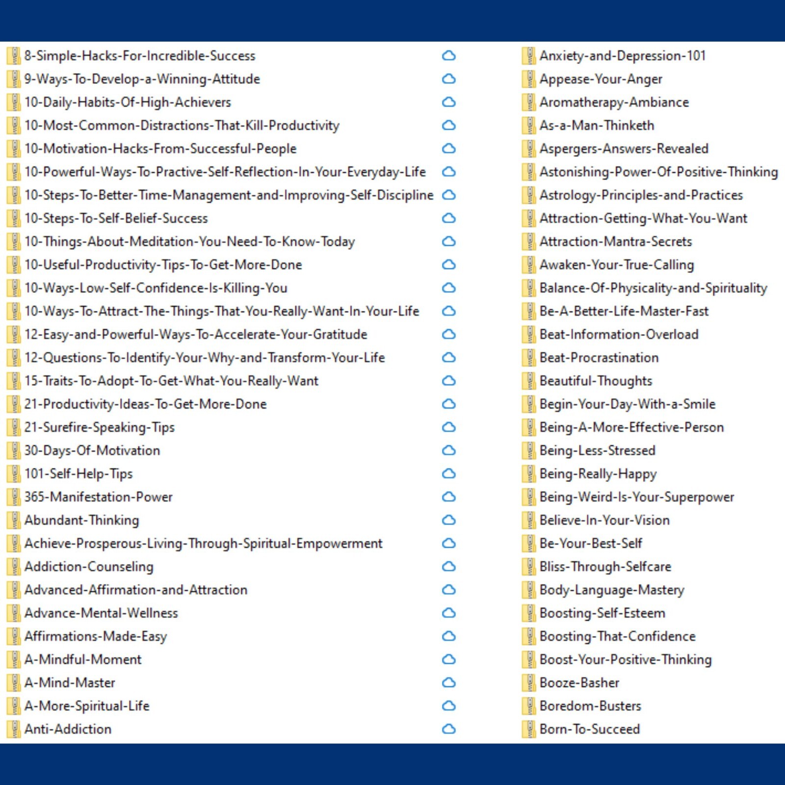400 Self-Development E-Books in English with PLR & MRR License (Digital)