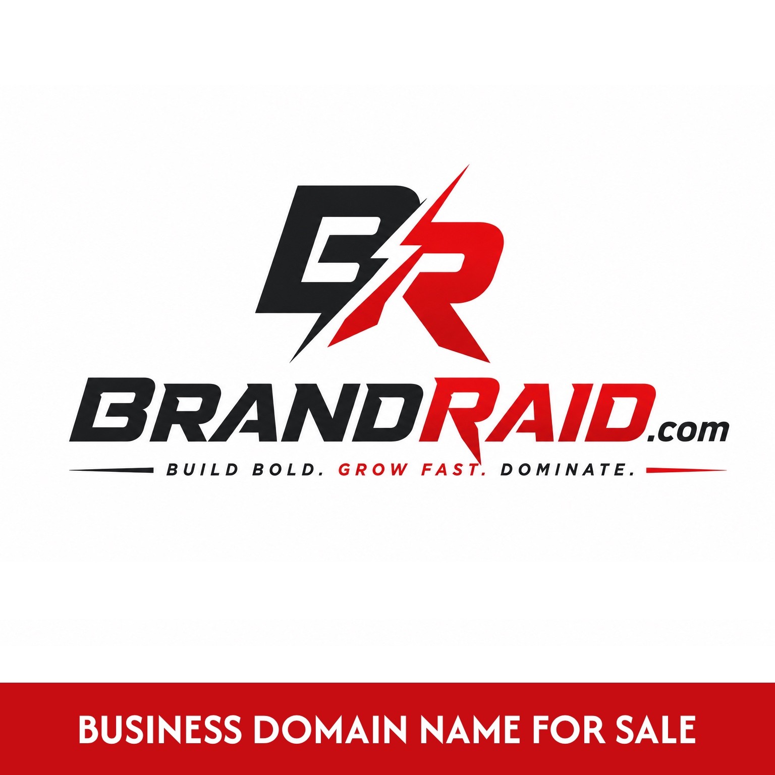 BrandRaid .com BUSINESS DOMAIN NAME FOR SALE. Branding, Brand, Marketing.