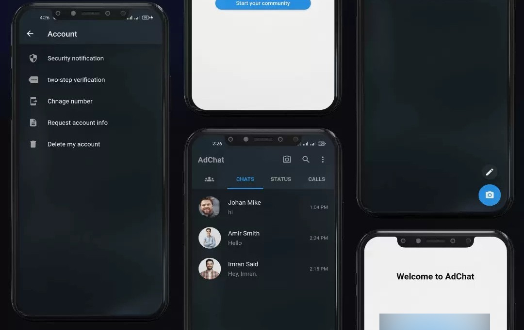 Talksy – Messaging App | Android & iOS Flutter App with Voice/Video Calls