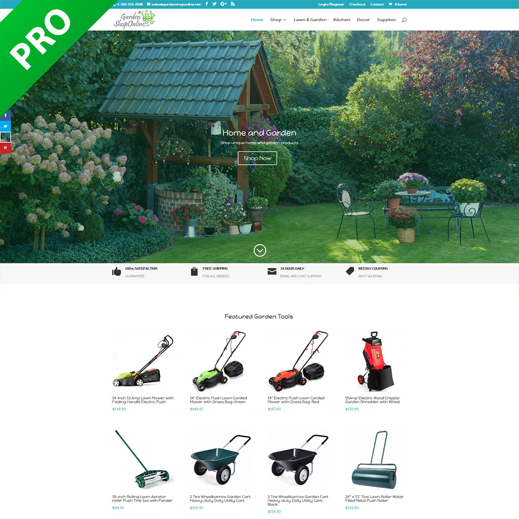 Home and Garden Dropshipping Store | Turnkey Dropship Business Website