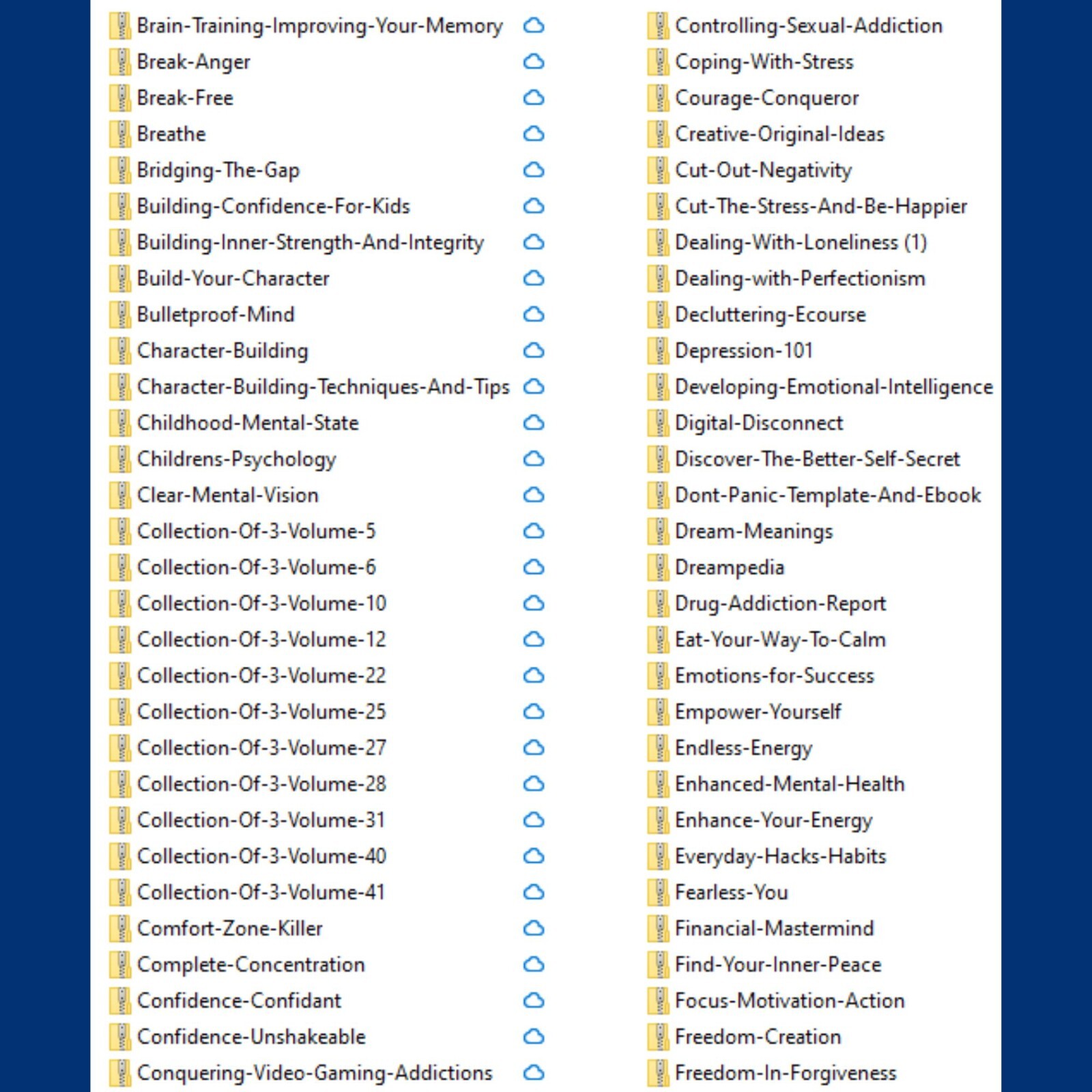 400 Self-Development E-Books in English with PLR & MRR License (Digital)
