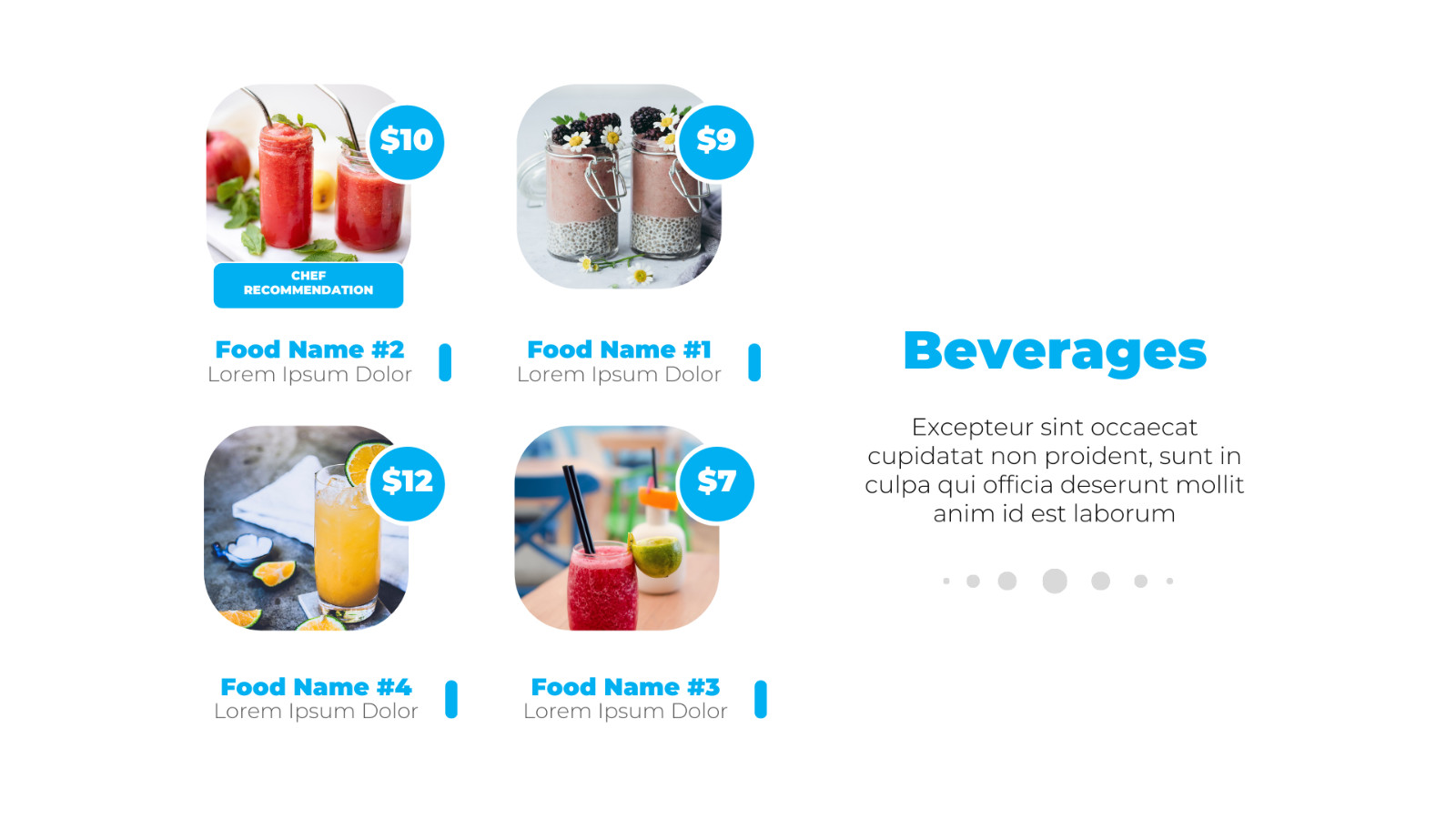 Horizontal Video Canva Template – Fast Food Promo Video