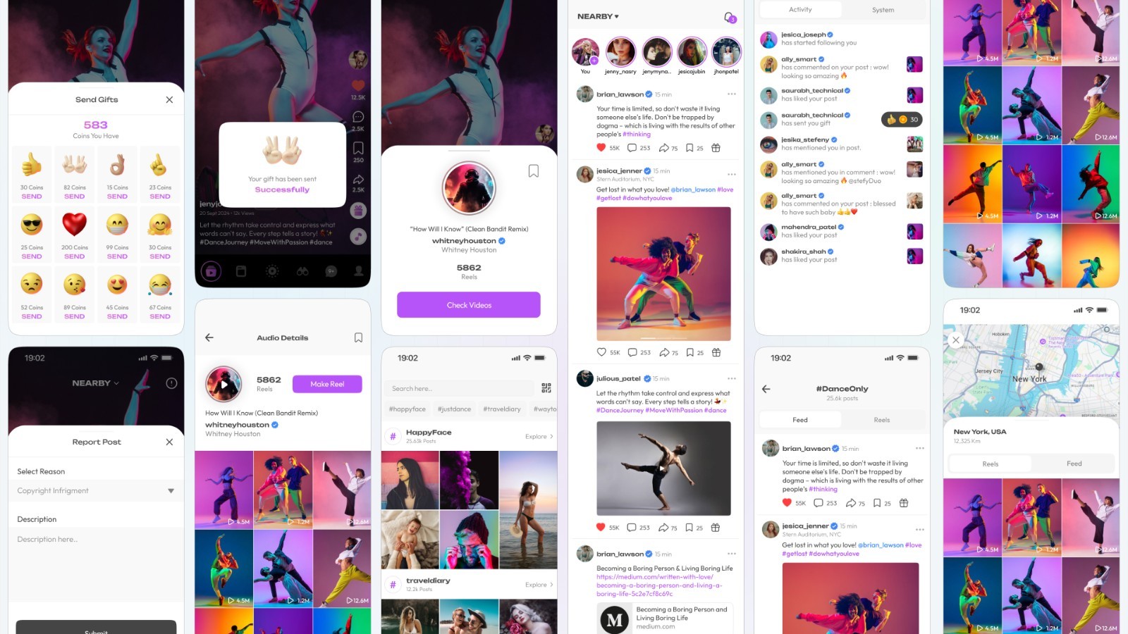 Reelzz – Flutter Laravel Social Media App | Short Video, Live Stream & Chat