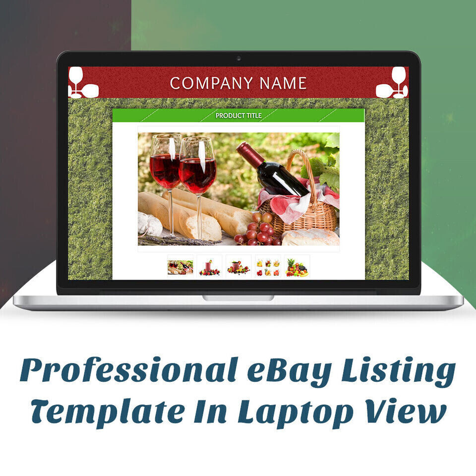 eBay Listing Templates Mobile Responsive HTTP 2019 Secure for Food Products