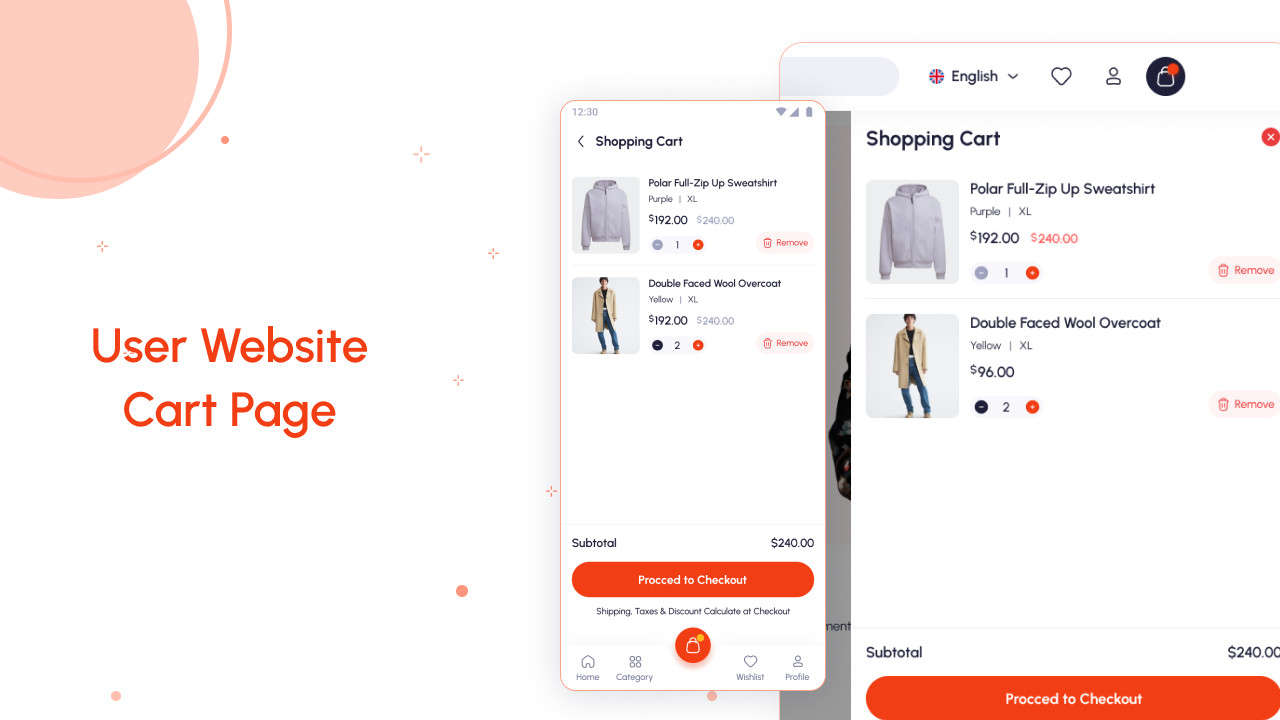 KingCart Flutter eCommerce App | Android + iOS | Laravel Website & Admin Panel