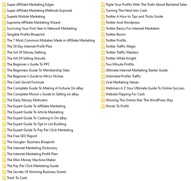 408 E-Book’s About Making Money (English) – PLR License