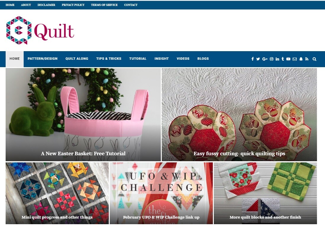 Quilting Automated WordPress Website – Turnkey Site