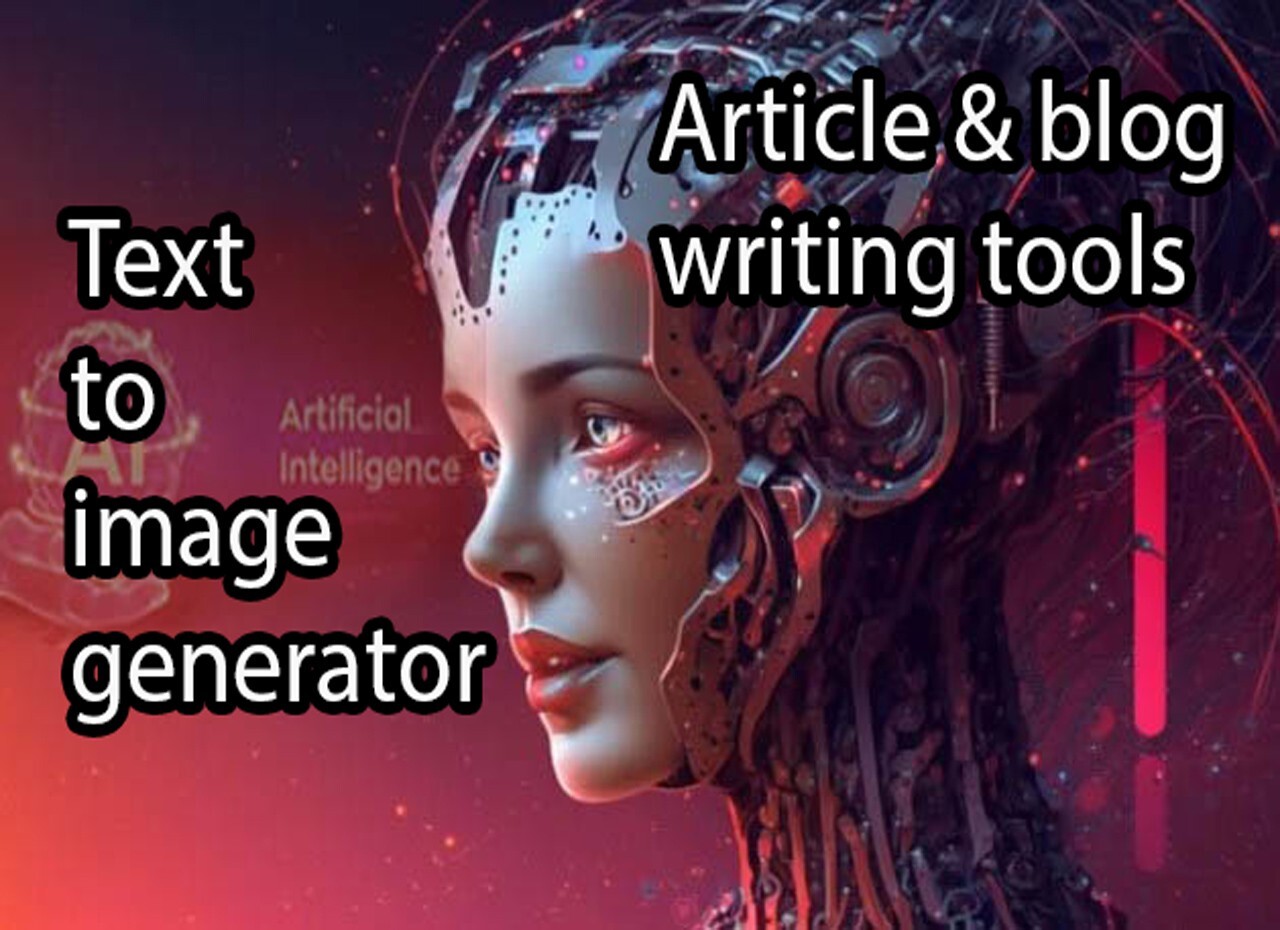 Get Combined AI article writer and text to image generator with (SaaS)