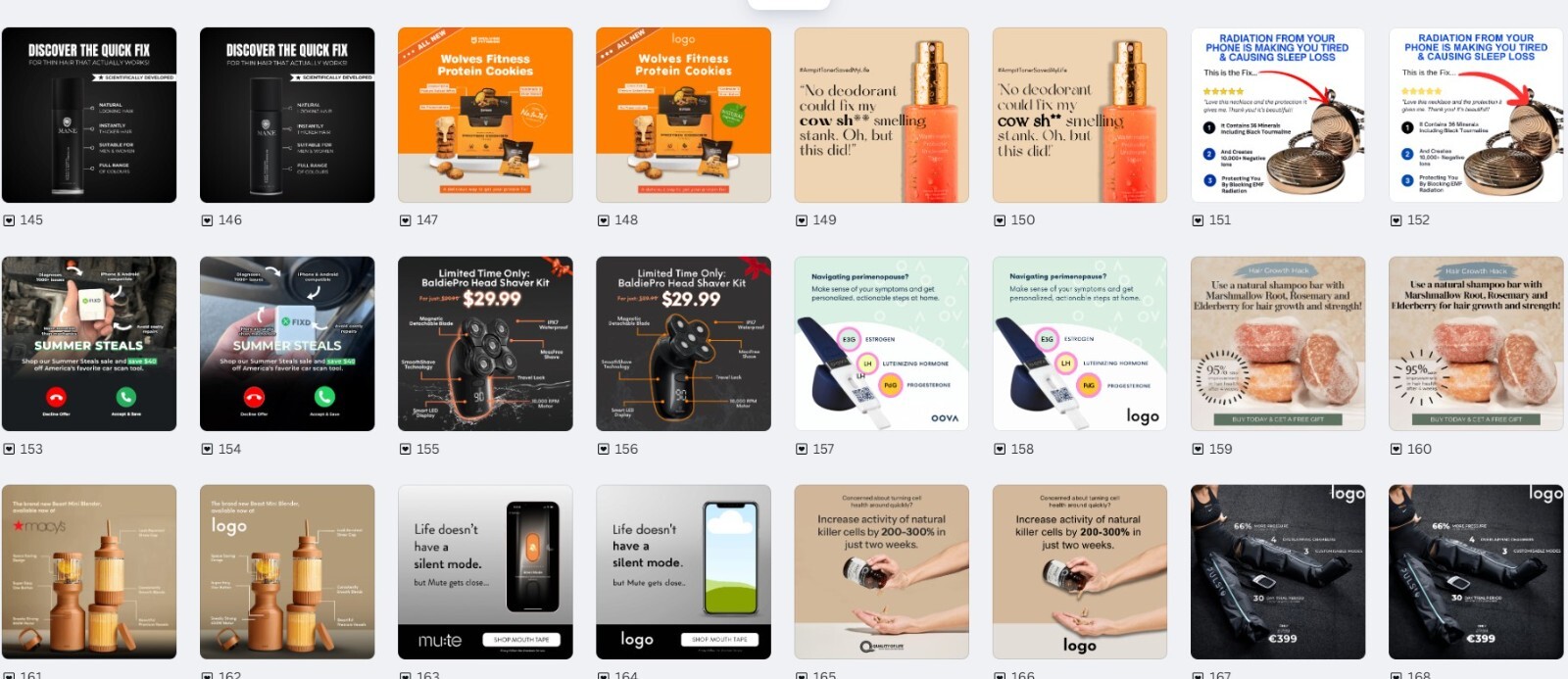 100 Professional Canva E-commerce Ad Templates | Ready-to-Use Digital Designs