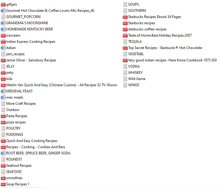 100 PLR eBook’s & Articles on English Recipes