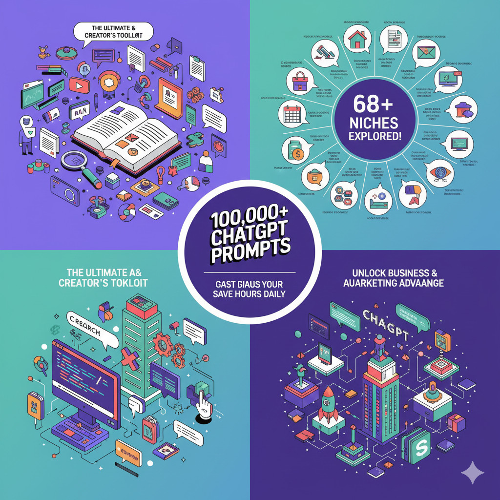 2026 AI Entrepreneur’s Toolkit – 100k+ AI Prompts for Claude Gemini ChatGPT Grok