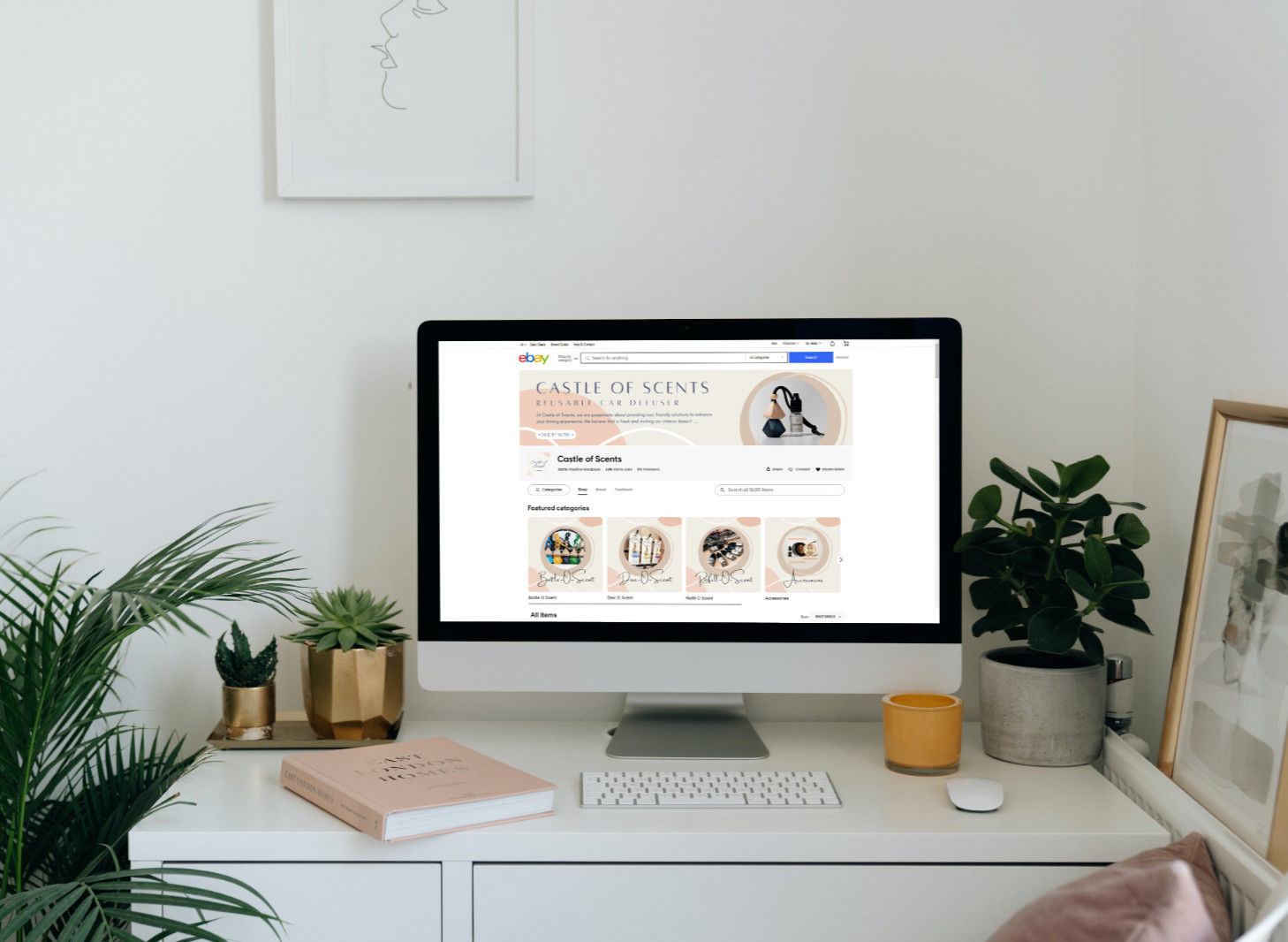 ebay store listing template, free logo design and 45 sec video ad for ebay store