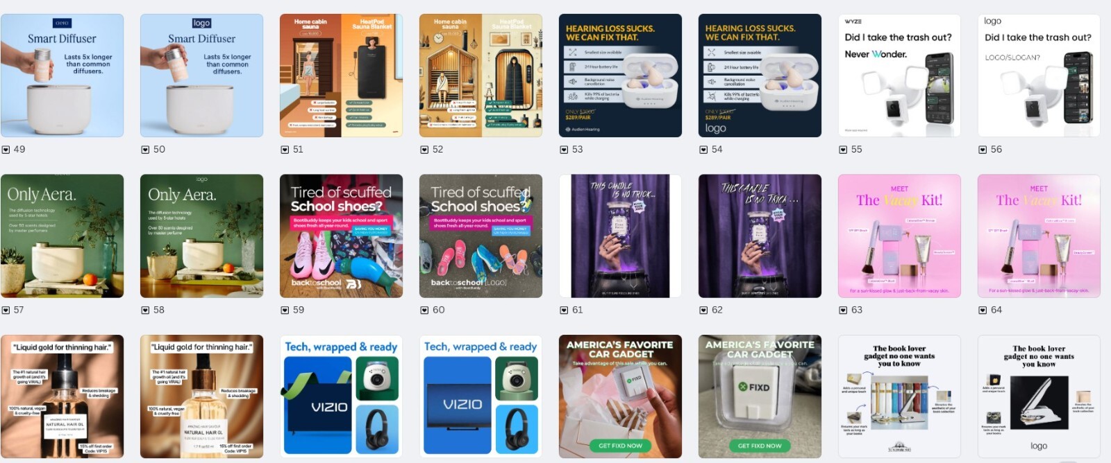 100 Professional Canva E-commerce Ad Templates | Ready-to-Use Digital Designs