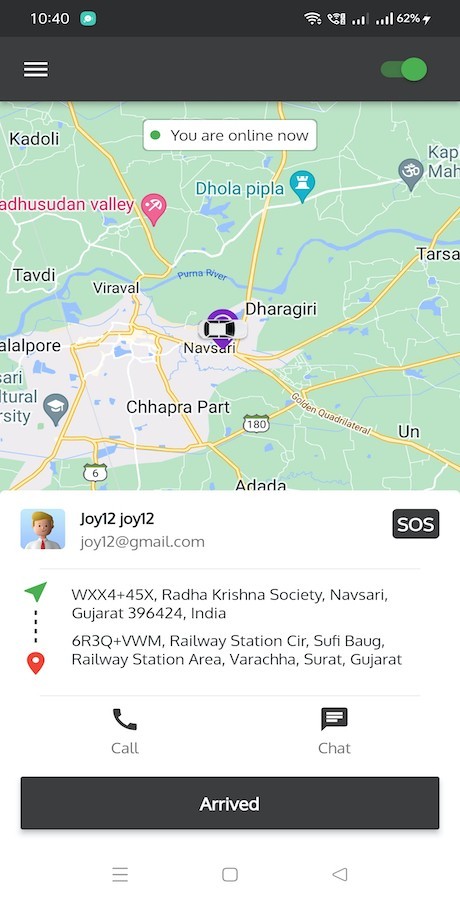 Drovia – Flutter Taxi Booking Solution | Rider + Driver App | Laravel Admin Pnel