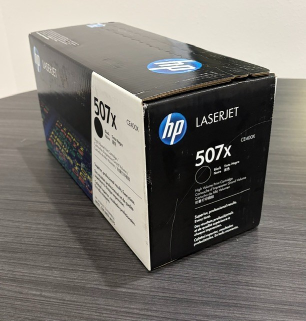 HP 507X Black High-Yield Toner Cartridge Works LaserJet M551, MFP M575