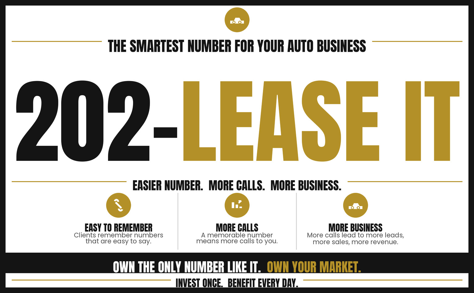 202-LEASE-IT Vanity Number | DC | Car Leasing & Rentals | iPhone 12 Included